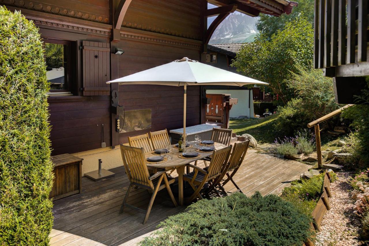 Chalet Blackbushe - Traditional Chalet - Alpes Travel - Sleeps 4-6 Les Houches Kültér fotó