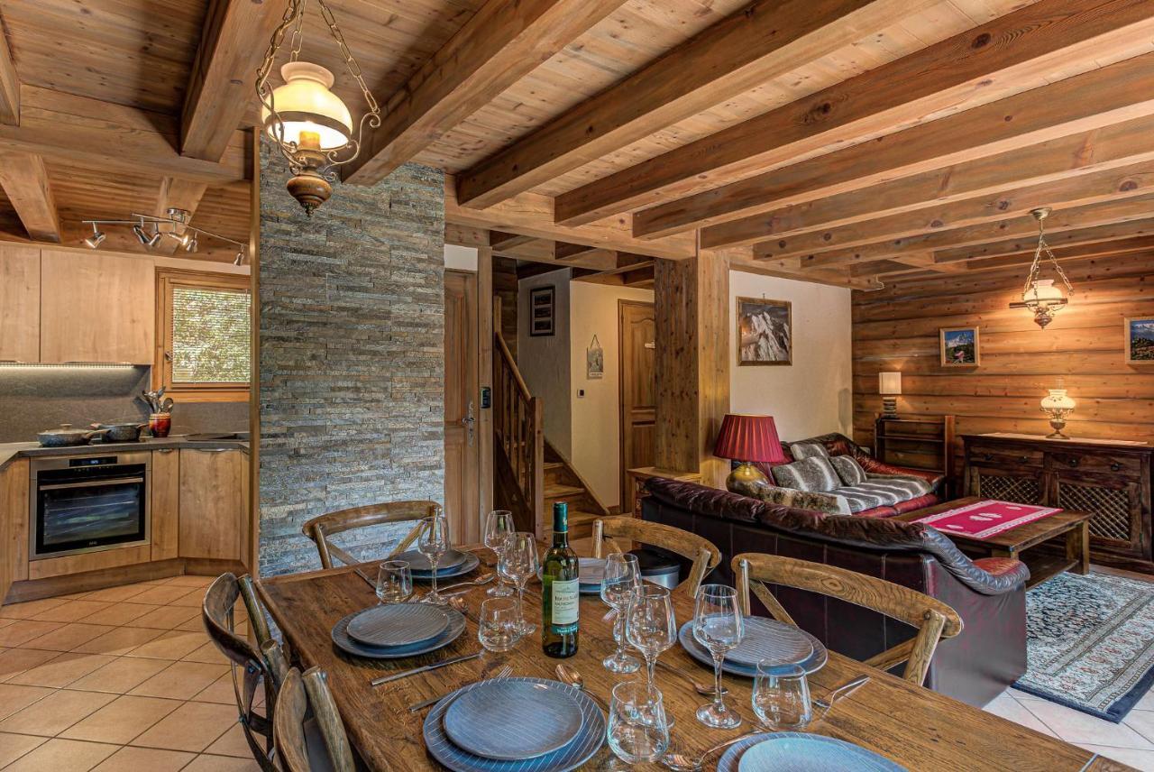 Chalet Blackbushe - Traditional Chalet - Alpes Travel - Sleeps 4-6 Les Houches Kültér fotó