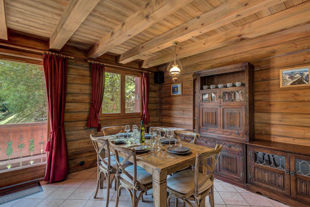 Chalet Blackbushe - Traditional Chalet - Alpes Travel - Sleeps 4-6 Les Houches Kültér fotó