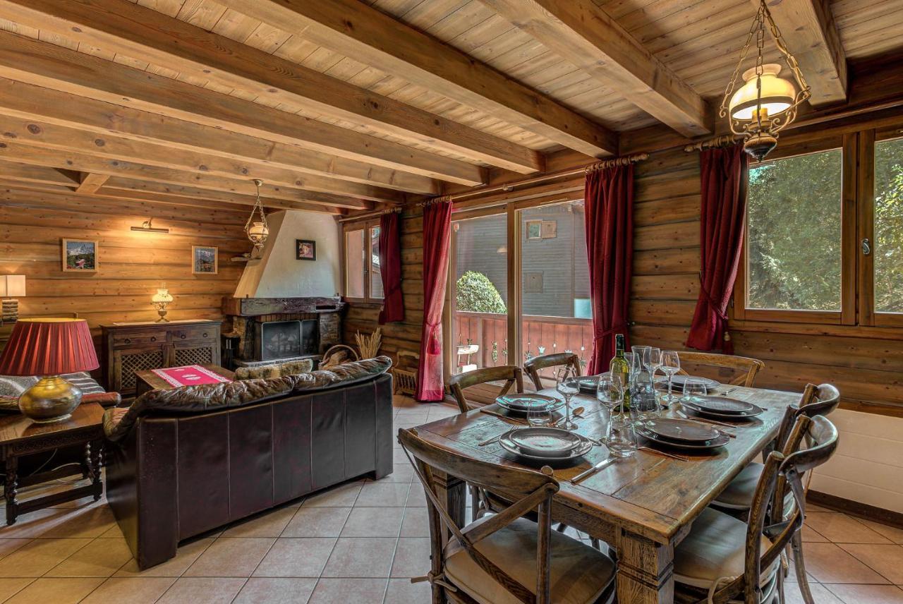 Chalet Blackbushe - Traditional Chalet - Alpes Travel - Sleeps 4-6 Les Houches Kültér fotó